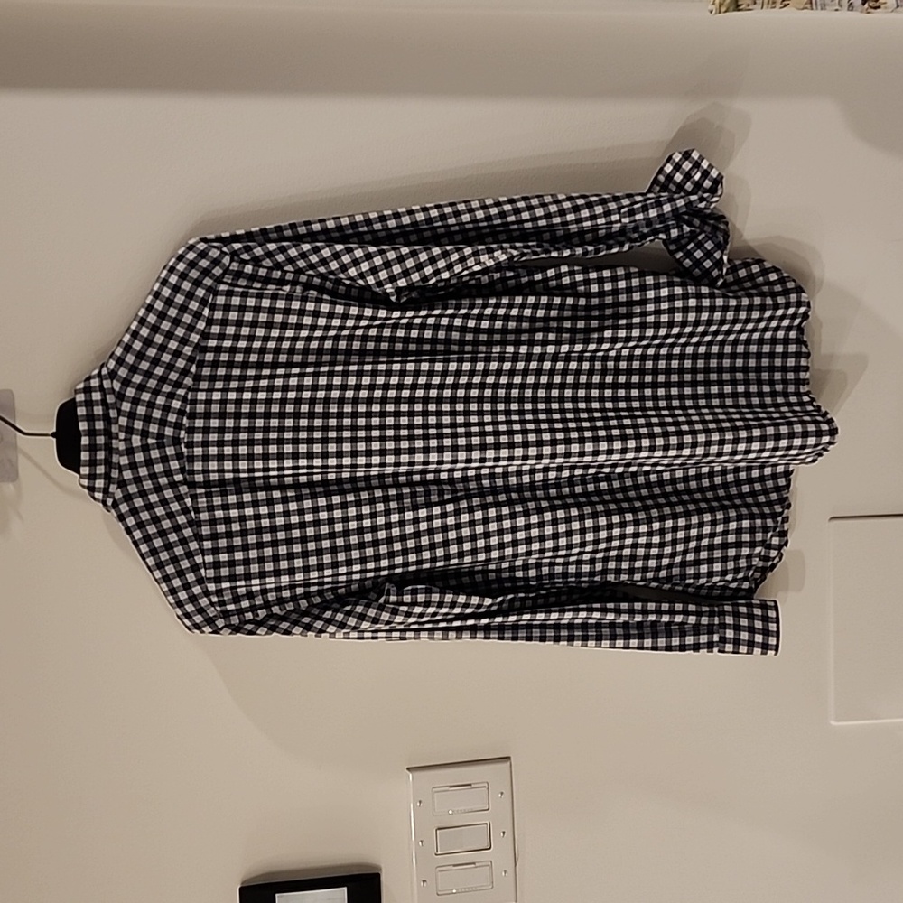 Paul Smith tailored slim fit brushed cotton shirt. 82% cotton 18% wool - Picture 6 of 6